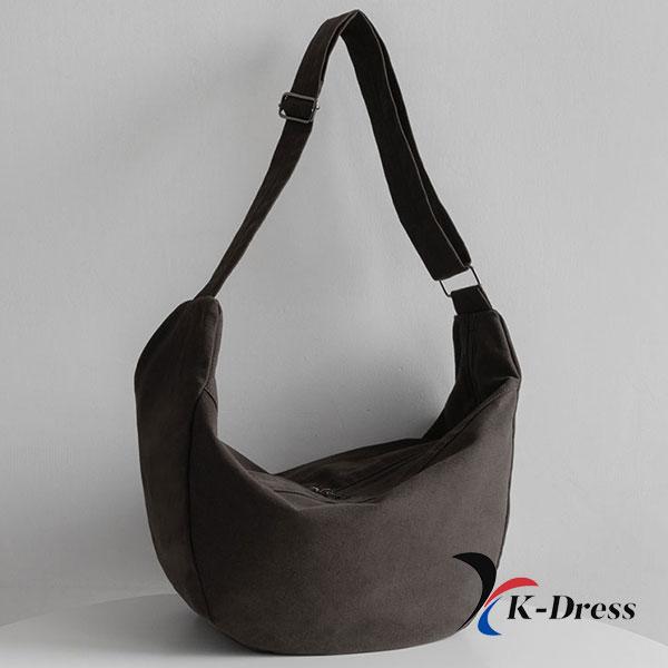 

Еко-сумка через плече Daily Cotton Geek Chic Big Bobo (2 кольори) 59x30x16cm темно-оливковий колір