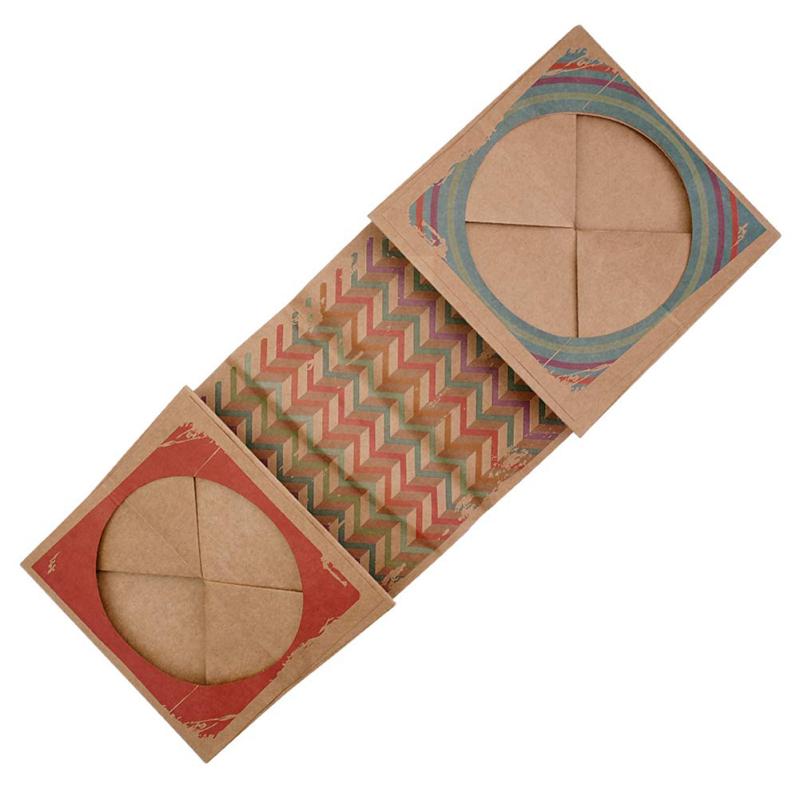 Katlanabilir Kağıt Kutusu Çift Yönlü Tünel Komik Baskı Kedi Evi Oyuncak