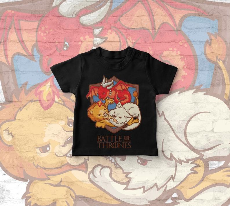 BATTLE OF THRONES || Kids T-shirt designed by us, with love. 120