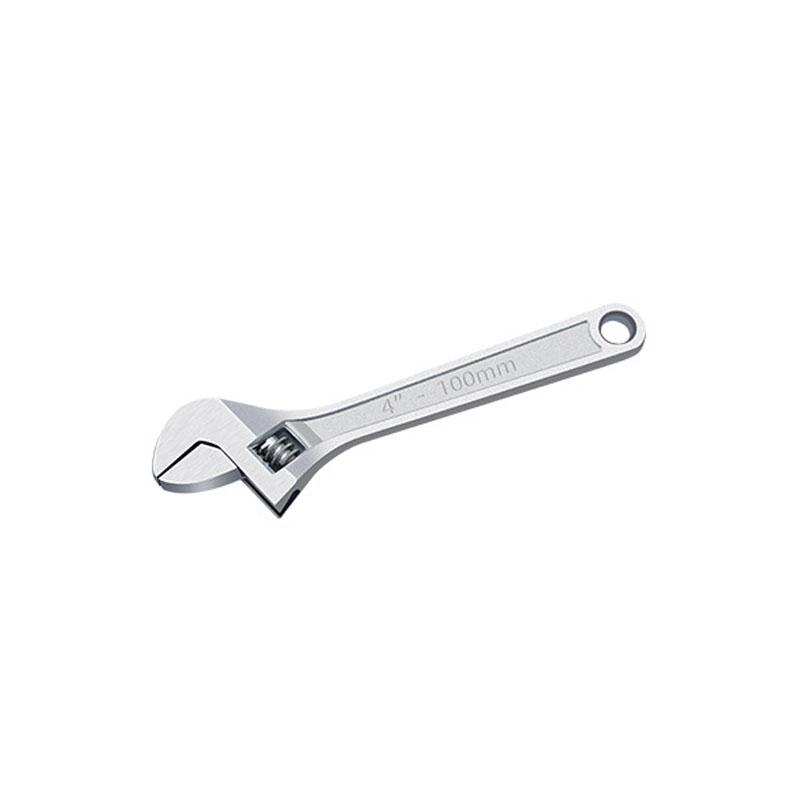

1pc 4Inch Adjustable Wrench High Carbon Steel Portable Mini Plumbing Open-End Spanner Household Multifunctional Manual Tools