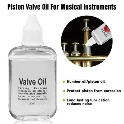 30ml piestový ventil olejová trúbka trombón trúbka tuba mosadzné nástroje mazací olej mazací prostriedok na údržbu hudobných nástrojov príslušenstvo