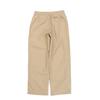 Champion Basic Sport Long Rubber Script Sand Beige Women's CW-BSD01 Pants, Water-Repellent, Windproof, Print, Logo,