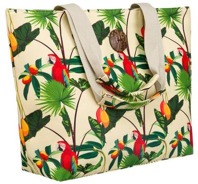 Duża, damska torba shopper na wiosnę i lato