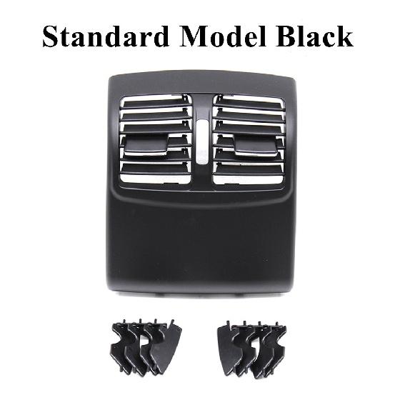 Rear Center Console Air Conditioner Ventilation Grille AC Vent Outlet Frame Cover For Mercedes Benz W212 E Class Sedan