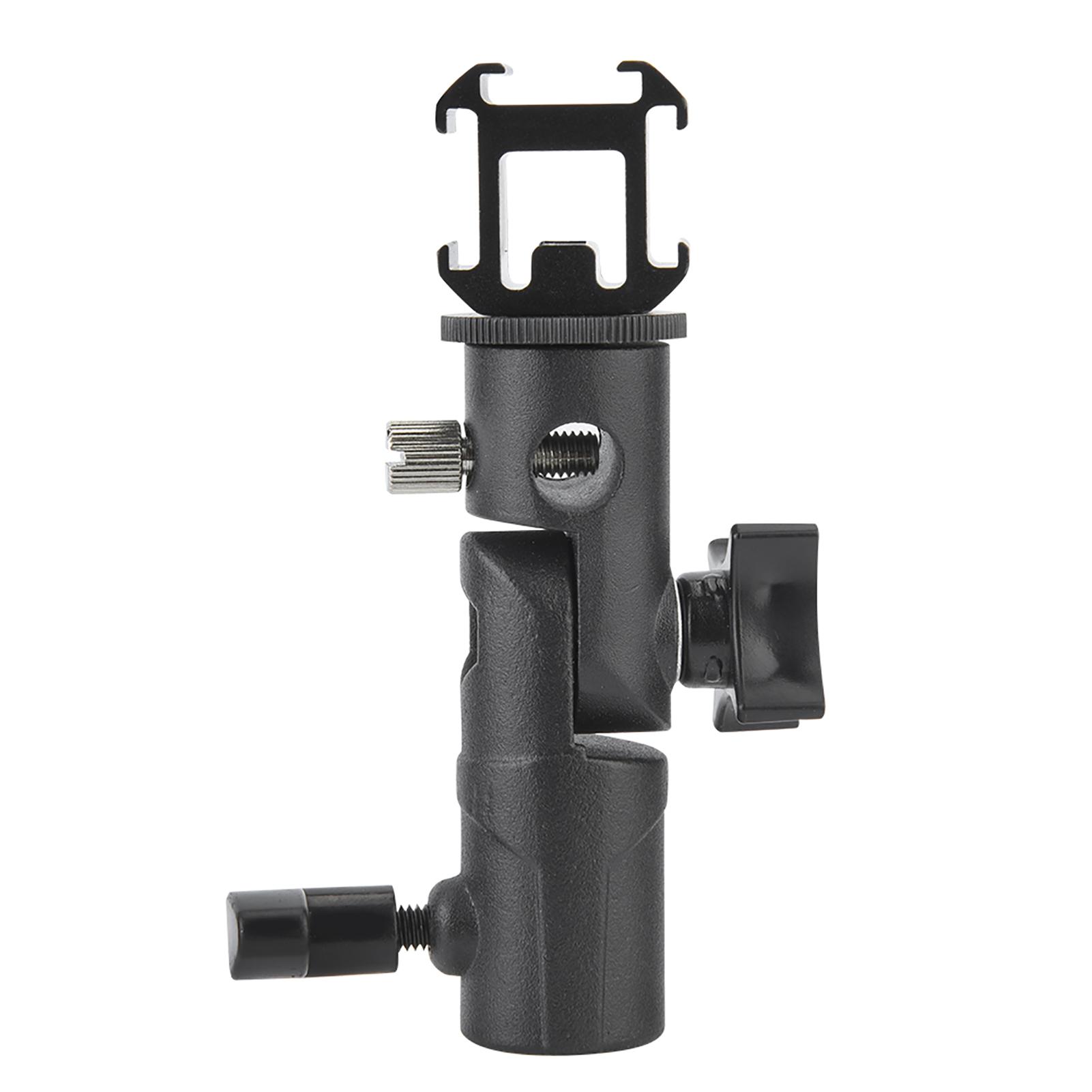 

Поворотный адаптер Tri Hot Shoe для крепления вспышки, держатель для стойки, кронштейн для крепления E