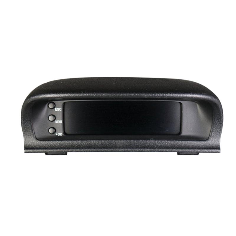 Pro Peugeot 307 Rámeček obrazovky, Panel krytu palubního počítače a monitoru, Panelový dekor pro středovou konzoli, Navigaci, Rádio, Displej