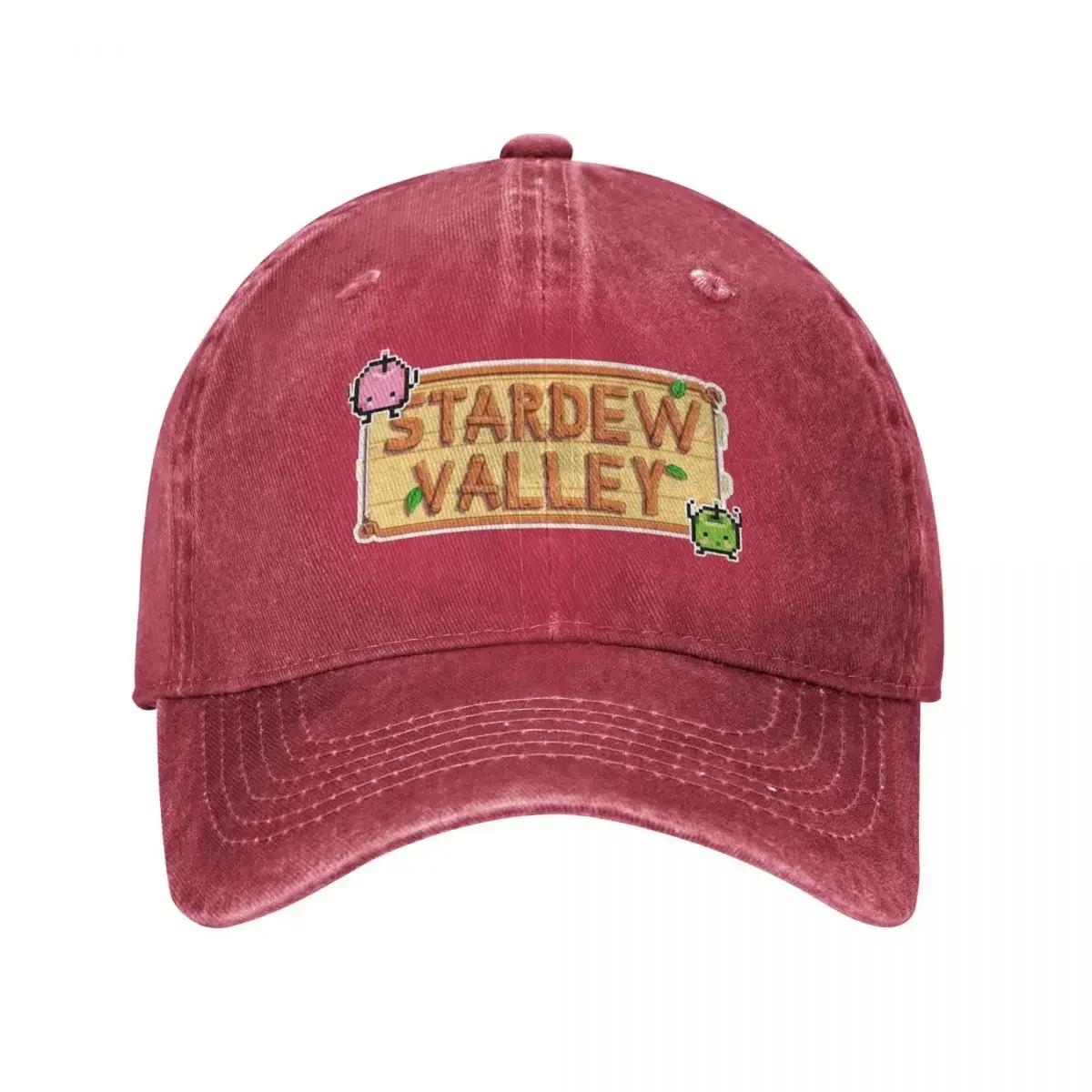 stardew valley фан-арт спрайты Бейсболка Козырек Для Женщин 2025 Мужская