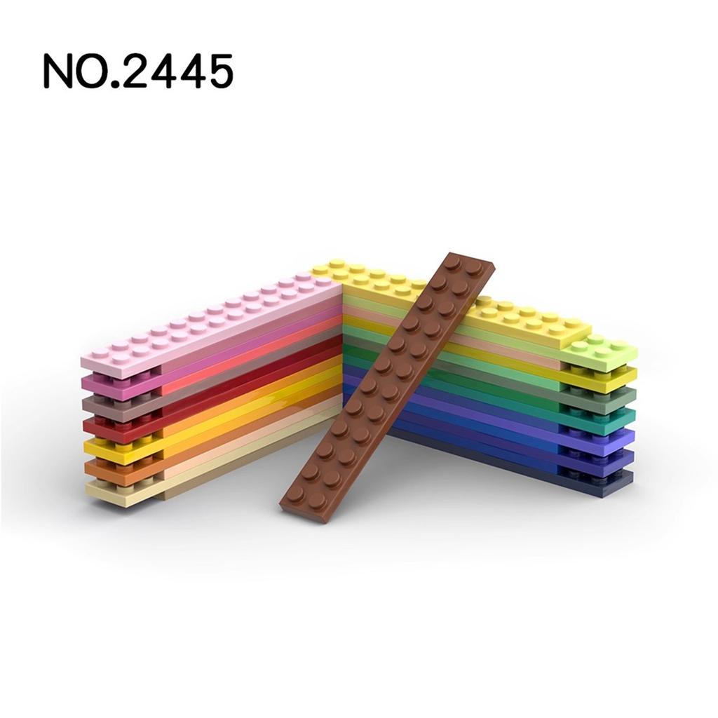 50 Stück Kleine Partikel 2445 2x12 Platte Baustein Flache DIY Teile Buildmoc Kompatible Montagepartikel Kreatives Geschenk Spielzeug