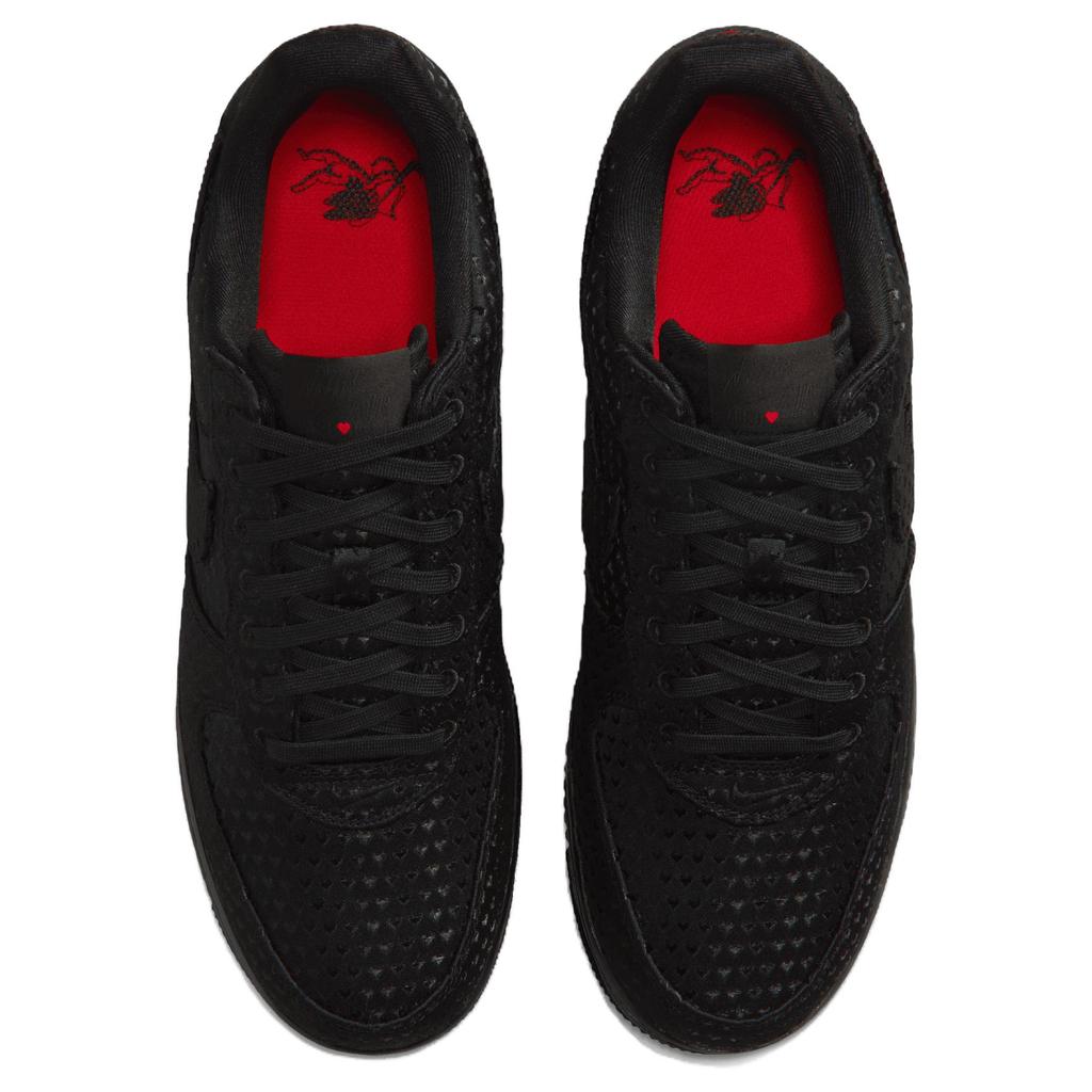 Nike Air Force 1 Low Dia dos Namorados Triplo Preto 2026 Tênis Masculino Preto-University-Red IB6836-001