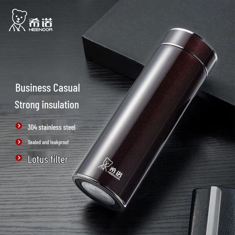 Heenoor Large Capacity Thermal Water Bottle with Filter