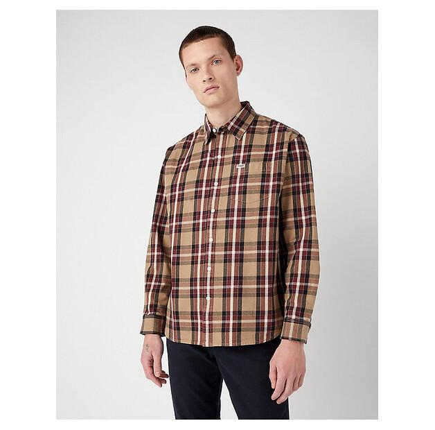 Рубашка Wrangler 1 POCKET SHIRT EU M