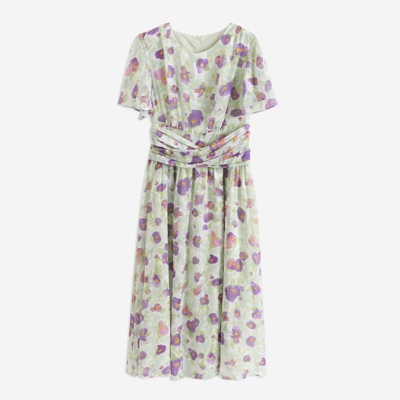 

SW Oz French Style Cold 23 Summer Floral Dress