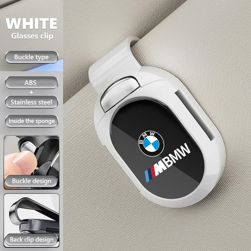 Für BMW Metall Auto Sonnenbrillenhalter Brillen Ticket Karten Aufbewahrungsclip M3 M5 X3 E93 F10 F20 F30 F40 F15 F25 F26 F31 F49 F86