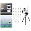 1 Automatic Badminton Serving Machine Robot Portable PVC Practice Device Suitable for