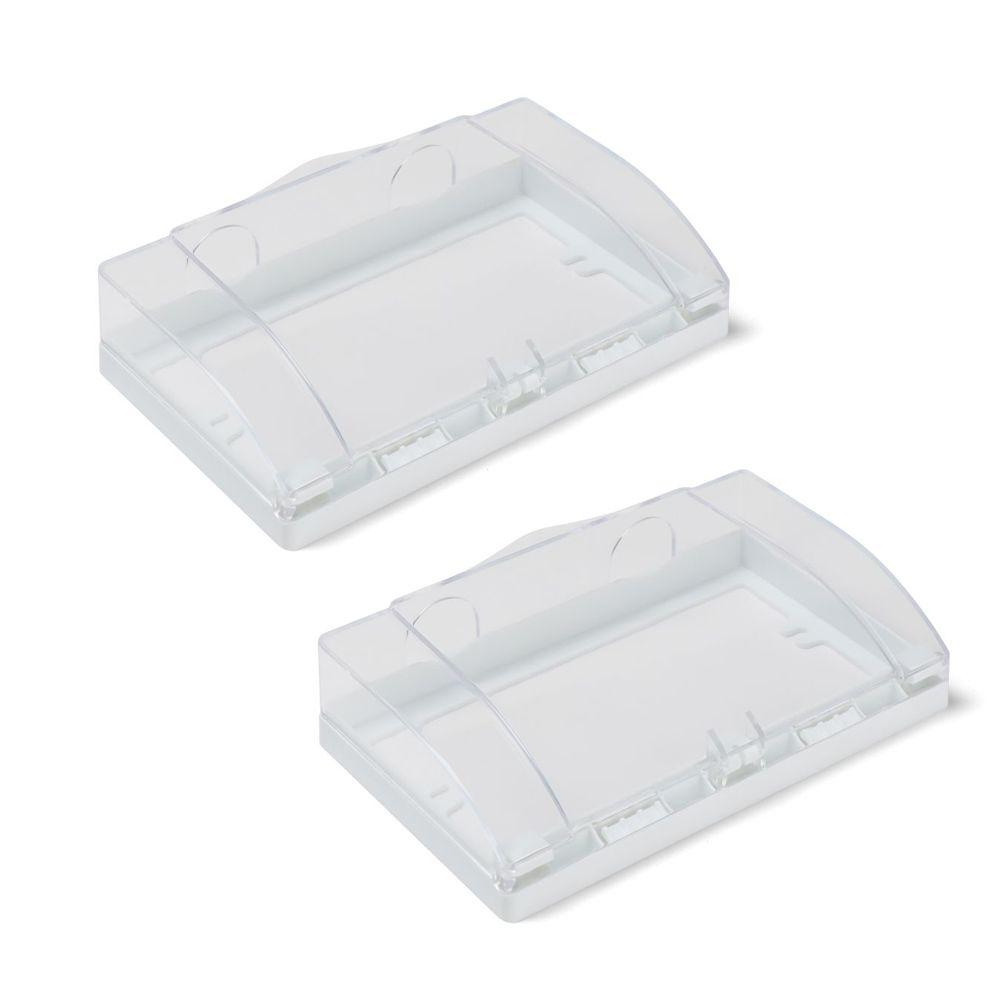 

Waterproof 86 type Electric Plug Cover Switch protection box Double Sockets Socket Protector