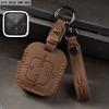 Leather Car Key Case Full Cover Shell Holder Protection For Zeekr 001 007 Zeekr 009 X   Car Accessories