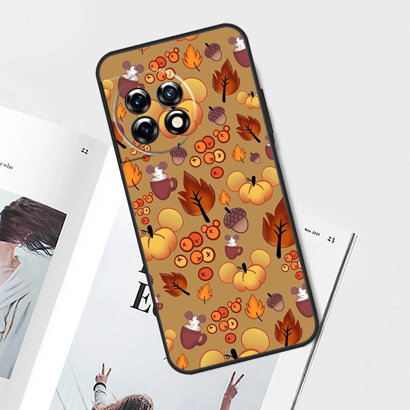 Herbst Kürbis Hülle Für OnePlus Nord CE 5 3 4 Lite N20 N30 OnePlus 15 13 12 11 9 10 Pro 13T 13R 10T Abdeckung
