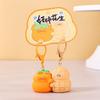 Magnetic Cat Figurine Keychain Capybara Couple Pendants  Car Key Accessories