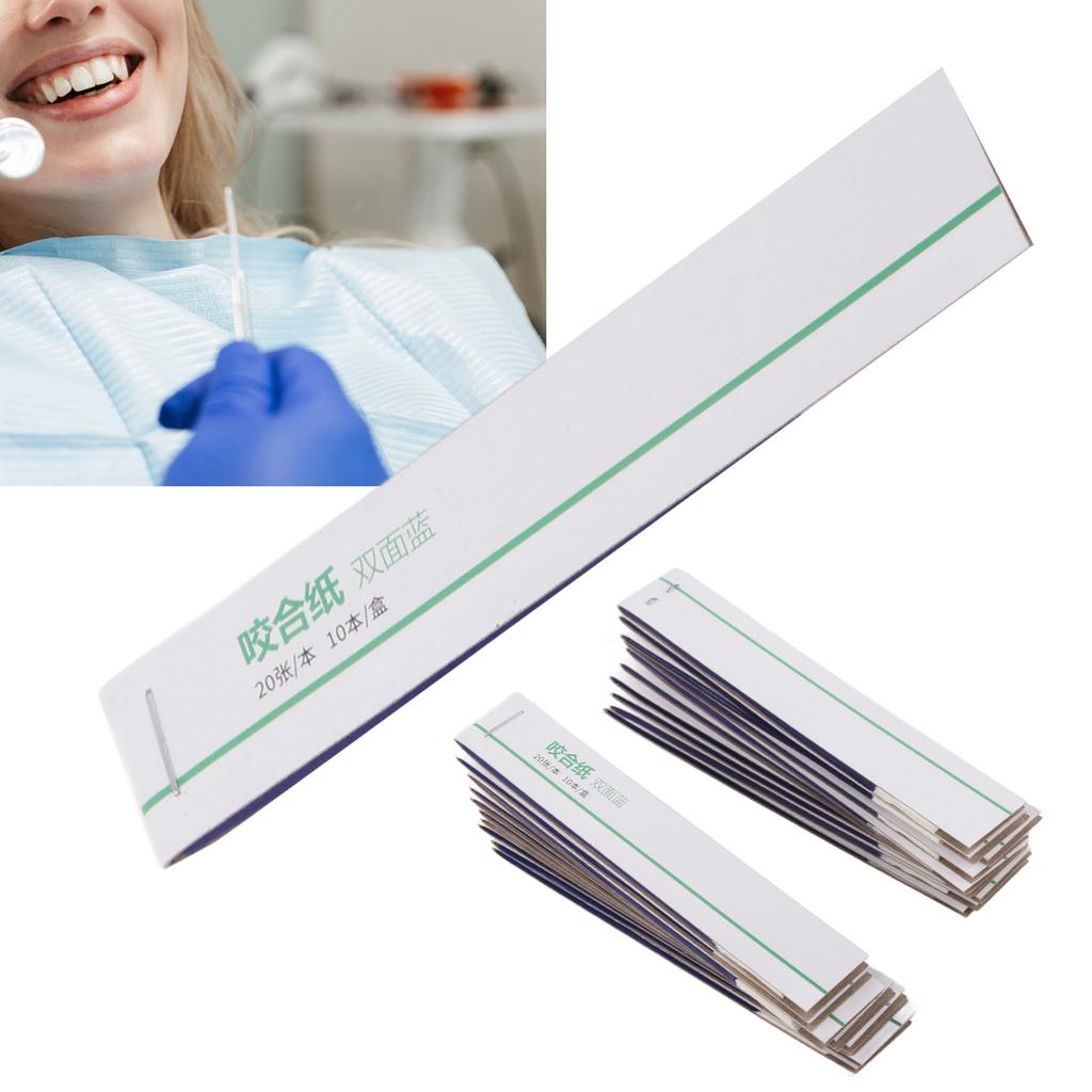 Dental Bite Articulating Paper Strips Dental Oral Teeth Care Dentist Supplies Accessory