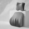 2026 New Universal Soft Memory Foam Car Seat Cushion & Pillow Set with Cooling Headrest Lumbar Support Waist & Neck Rest