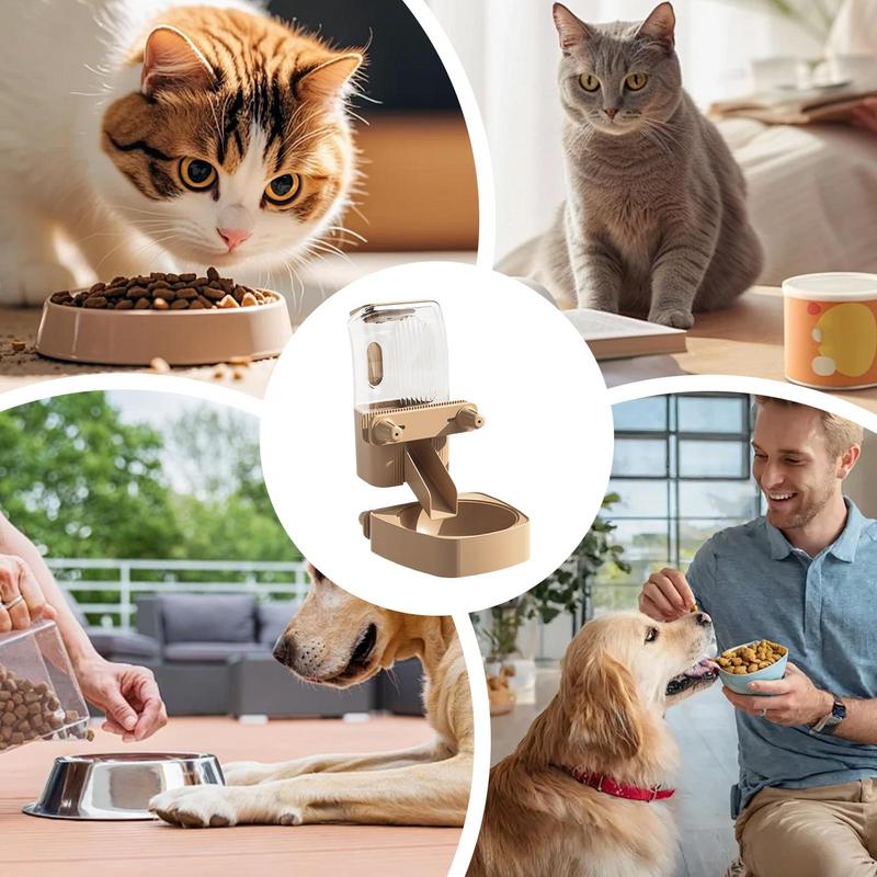 Hangable Dog Feeder Cage Mounted Water Dispenser Pet Supplies Large Crate Feeder Dish For Puppy Cats