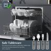 4Pcs Adaptive Utensils Stainless Steel Built Up Utensils for Adults Complete Weighted Utensils Set Nonslip Easy Grip Silverware