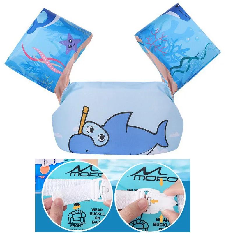 Rooxin Poolschwimmer Schwimmweste Armbänder Boje Schaumstoffmaterial Besser als aufblasbare Ringe