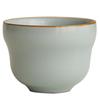 Ru Ware Crackle Glaze Tea Tasting Cup - High-End, Cultivatable Chinese Masterpiece