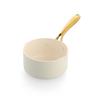 Greenpan 14cm 1.0L Milchtopf (Eintopf mit einem Griff) - Weiß - Geeignet für Induktions- und Gasherde - Keramikbeschichtung - PFAS-frei - Frei von