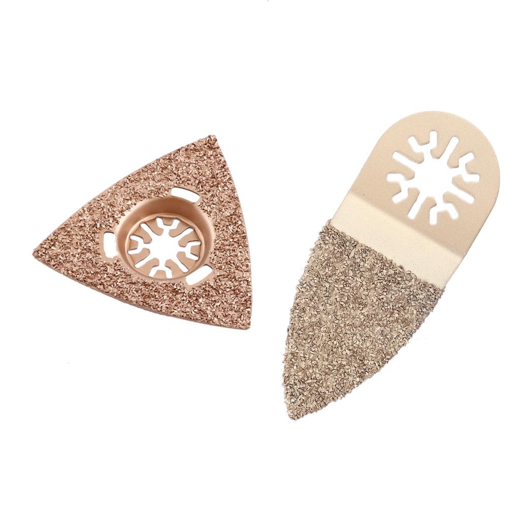 Oscillating Multi Tool Saw Blades Sets Universal Saw Blade Accessories (6pcs Carbide)