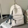 Student Schoolbag, College Student Simple and Fashionable Large-capacity Junior High School Student Backpack, High-value Backpack