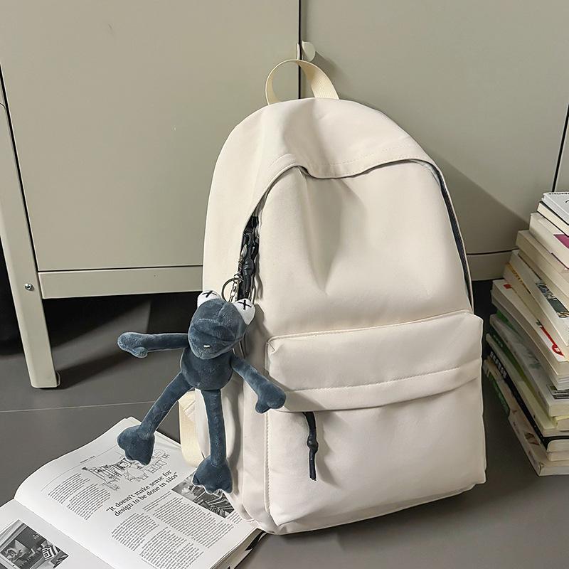 Student Schoolbag, College Student Simple and Fashionable Large-capacity Junior High School Student Backpack, High-value Backpack