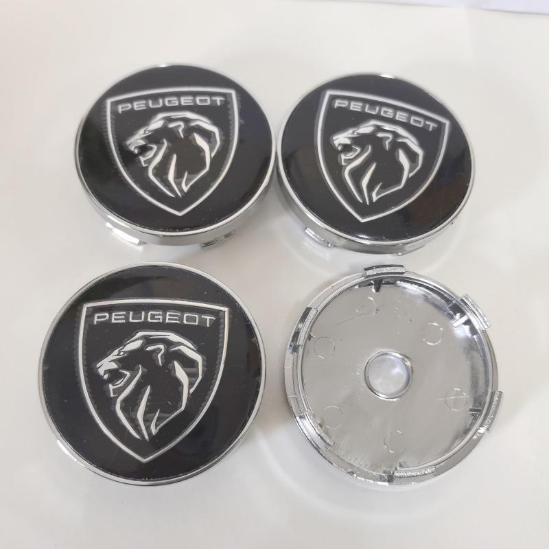 Decorative Wheel Caps & Stickers for Peugeot Models: 4008, 5008, 3008, 308, 408, 508L.