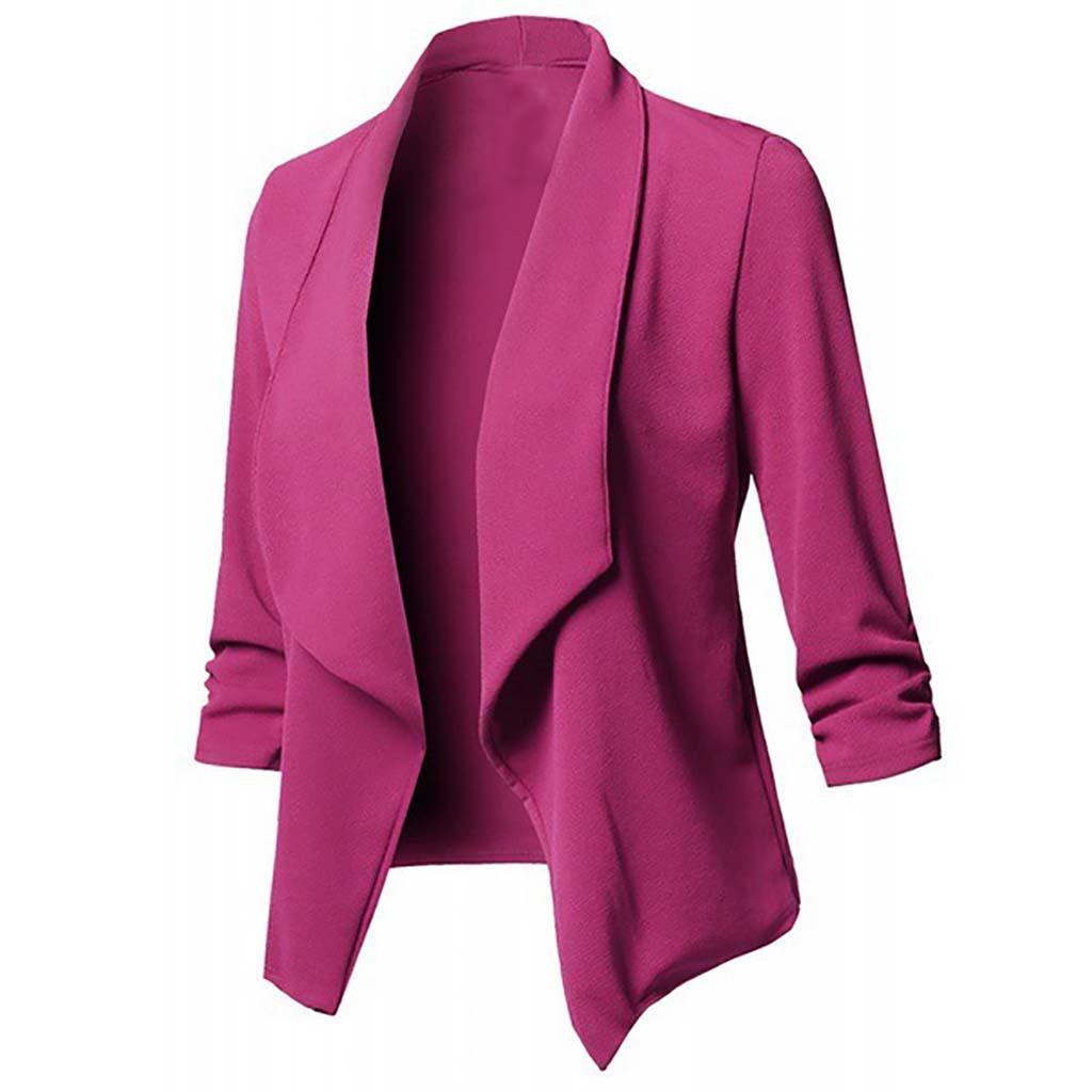 Damen-Blazer Lässig Elegant - Ein-Knopf-Cardigan Für Büro & Freizeit