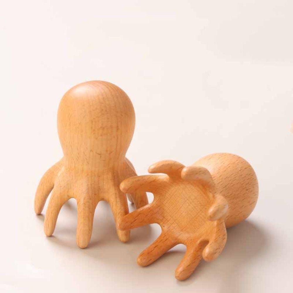 Scraping Device Octopus Massage Comb Meridian Dredging Hair Styling Tool  Women
