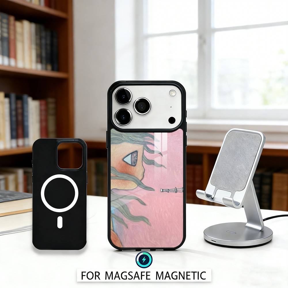 A-Art E-Essay-A-Aya T-Takano Phone Case For iPhone17,16,15,14,13,12,Pro,Max,Magnetic For Magsafe Wireless Charging