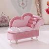 Openable Pink Furniture Jewelry Box Earrings Bracelet Ring Necklace Display Storage Cases Mini Armchair for Dollhouse