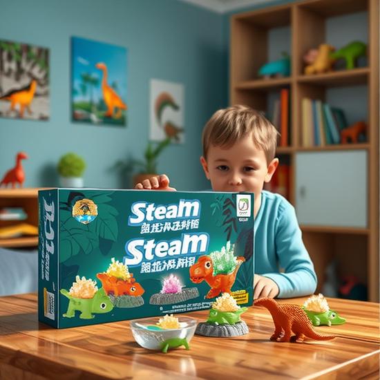 Crystal Growing Experiment Kit: Handmade Science Education Toys for Elementary School