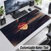 Custom Name Text Mouse Pad AS Roma FC Personalized Desk Pad For Work And Gaming