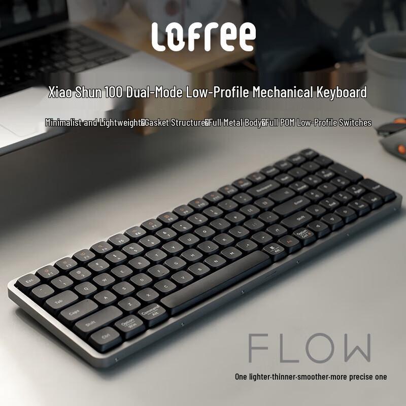 LOFREE OE919 100-Key Low-Profile Hot-Swappable Mechanical Keyboard