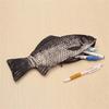Pencil Case Fish Shaped Novelty Fish Pen Bag Fish Coin Purse Funny Pencil Case Gifts for Office Supply