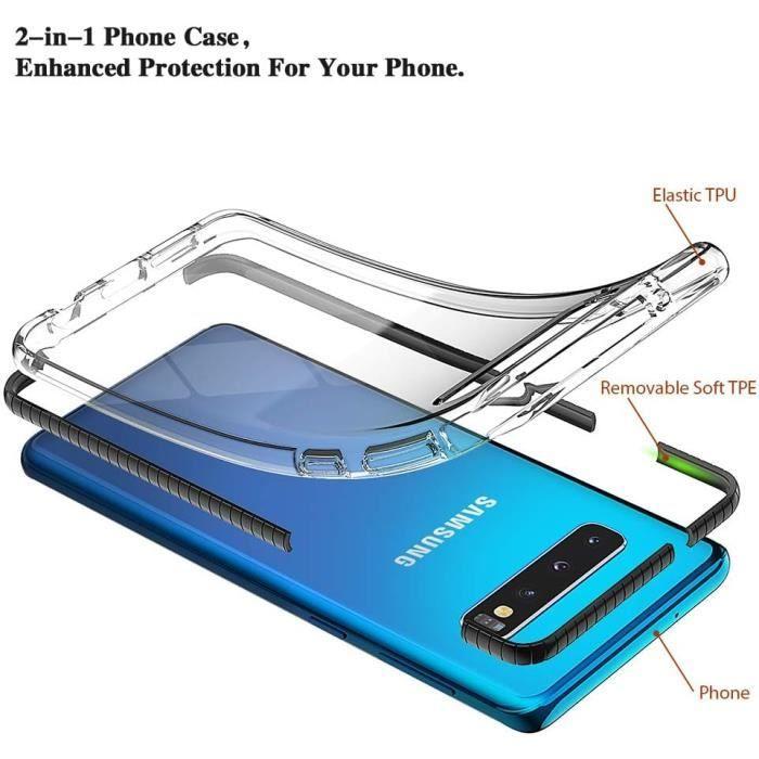 Protective Case - Samsung - Galaxy S10 - Slim - Transparent - Shockproof