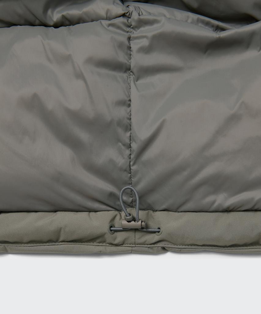 Musinsa Standard Daily Puffer Minimal Short Padded Jacket [Dusty Khaki]