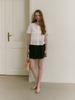 Mout Elastic Mini Skirt (Mout Black)