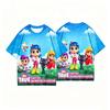 True and The Rainbow Kingdom Short Sleeve T-Shirt Kids Summer Tops Childrens Clothing 3D Cartoon Print Cute Boys Girls Tees