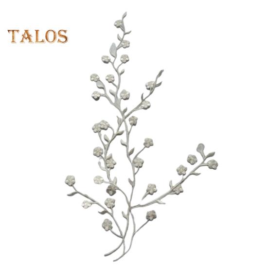 

3D Цветочная аппликация Цветок сливы Вышивка свитер платье блузка Декор DIY Шитье нашивка одежда аксессуары свадебная одежда украшения белый