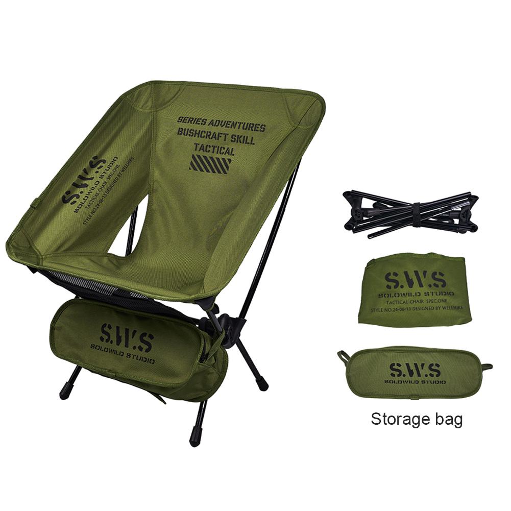 Afneembare Outdoor Campingstoelen Opvouwbare Maanstoel Ultralicht Reis Wandel Picknick Stoel Draagbare Strand Visserij Ontspan Stoel