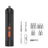 Lithium Battery Cordless Electric Screwdriver USB Rechargeable Power Drill  Home Repair Tools