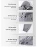 Men's Heavyweight Solid Color Knit Hooded Sweater - Loose Fit Casual Pullover for Autumn/Winter