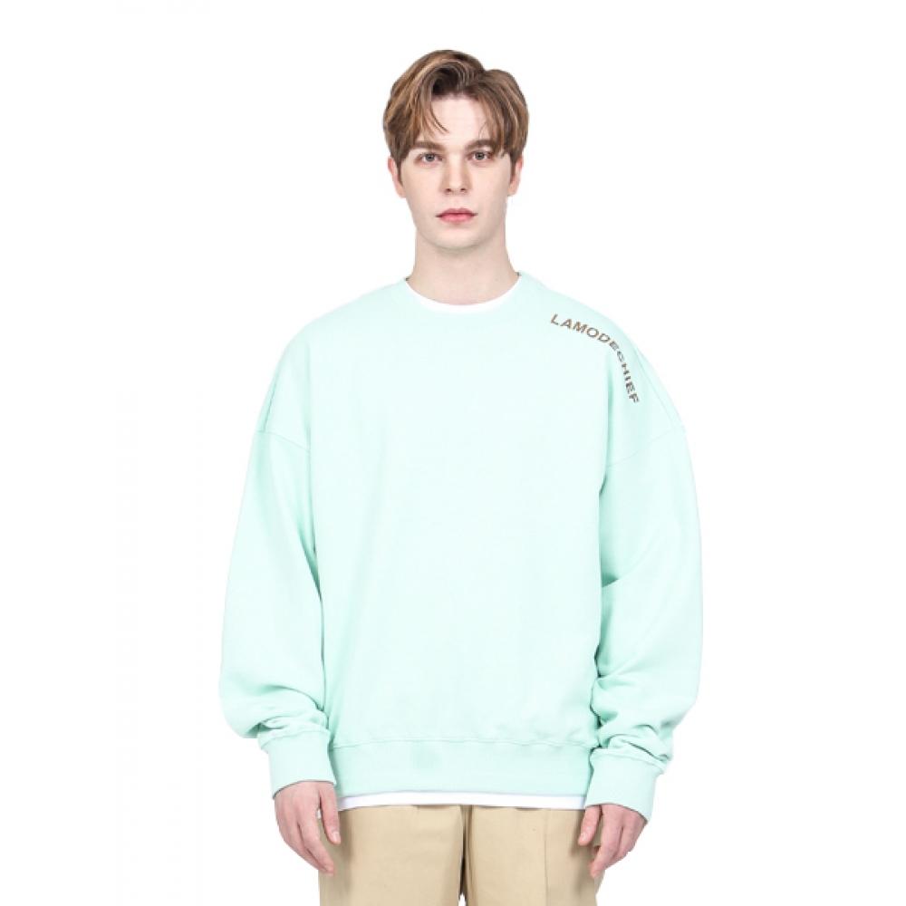 

LAMODECHIEF EMBROIDERY SHOULDER LOGO MTM MINT